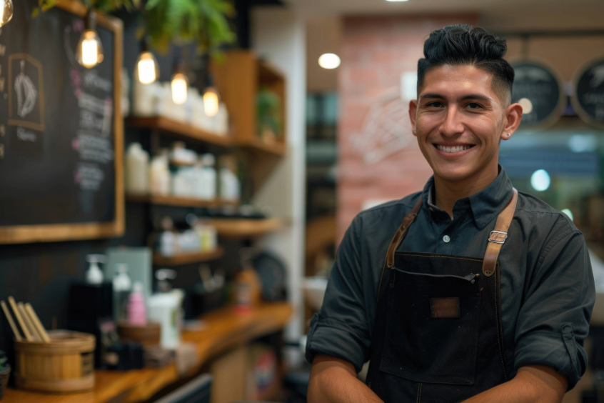 Image of small business owner.