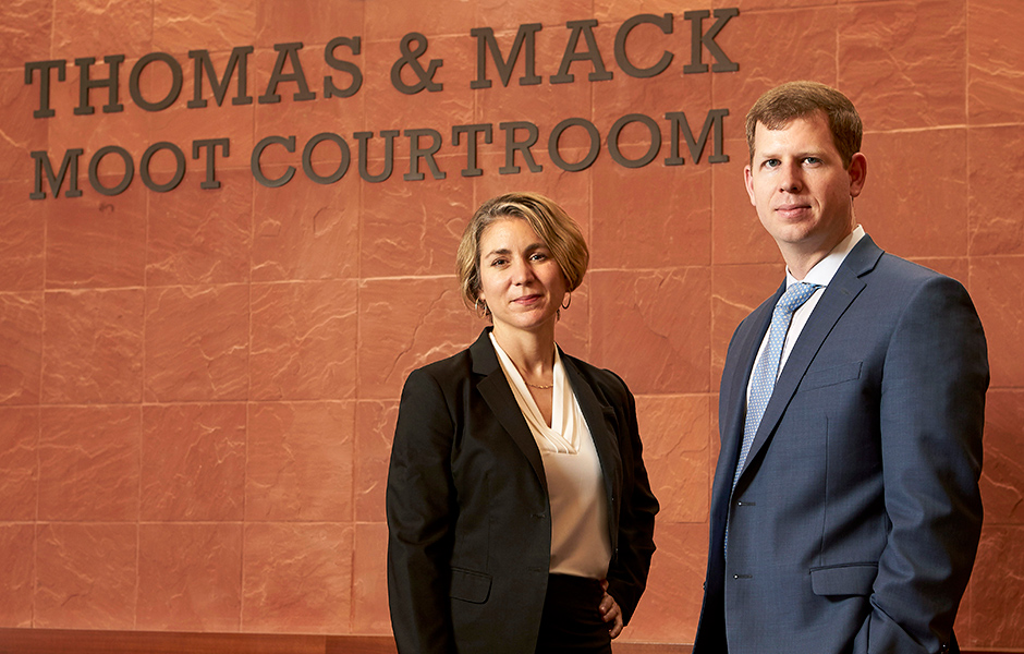 Professors Eve Hanan and Benjamin Edwards