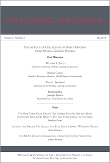 UNLV Gaming Law Journal