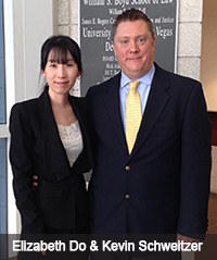 2nd place winners Elizabeth Do and Kevin Schweitzer
