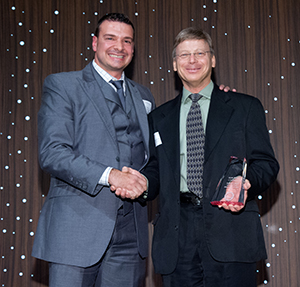 Boyd alumni John Piro and Keith Brown