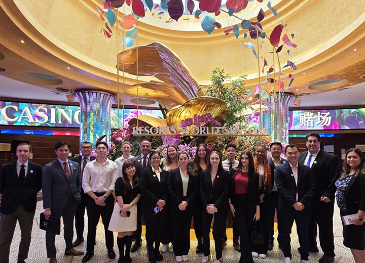 Group photo of students during Asia Study Tour trip